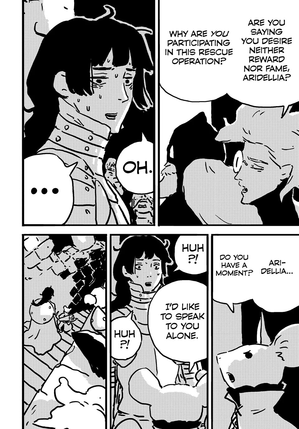 Tower Dungeon Chapter 14 page 22 - Chapter 14: A PROCESSION OF WARRIORS CHALLENGING THE DARKNESS