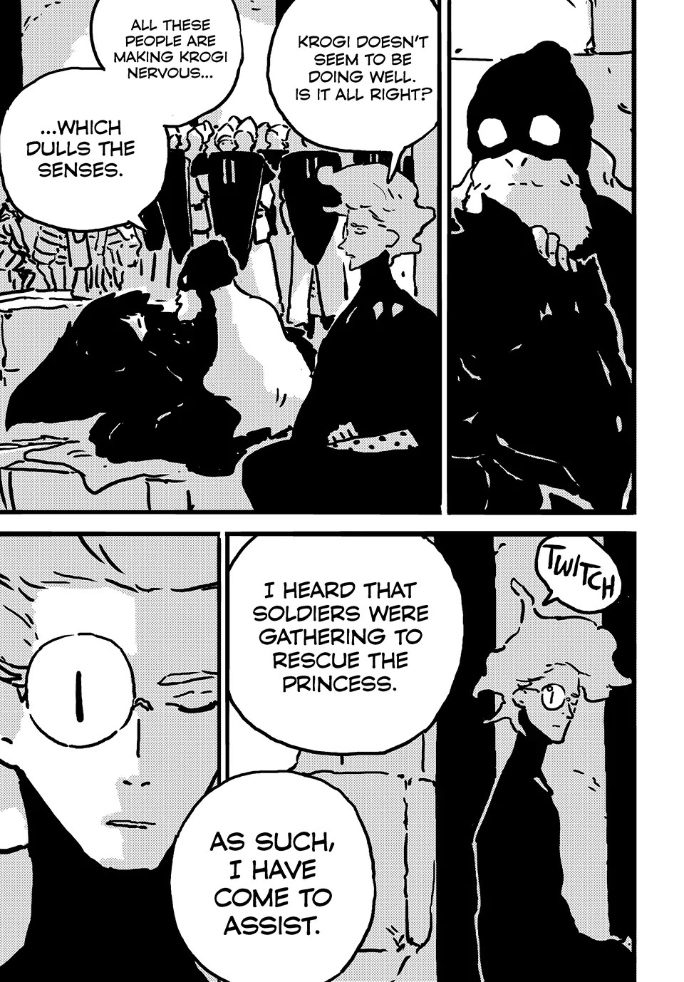 Tower Dungeon Chapter 14 page 23 - Chapter 14: A PROCESSION OF WARRIORS CHALLENGING THE DARKNESS
