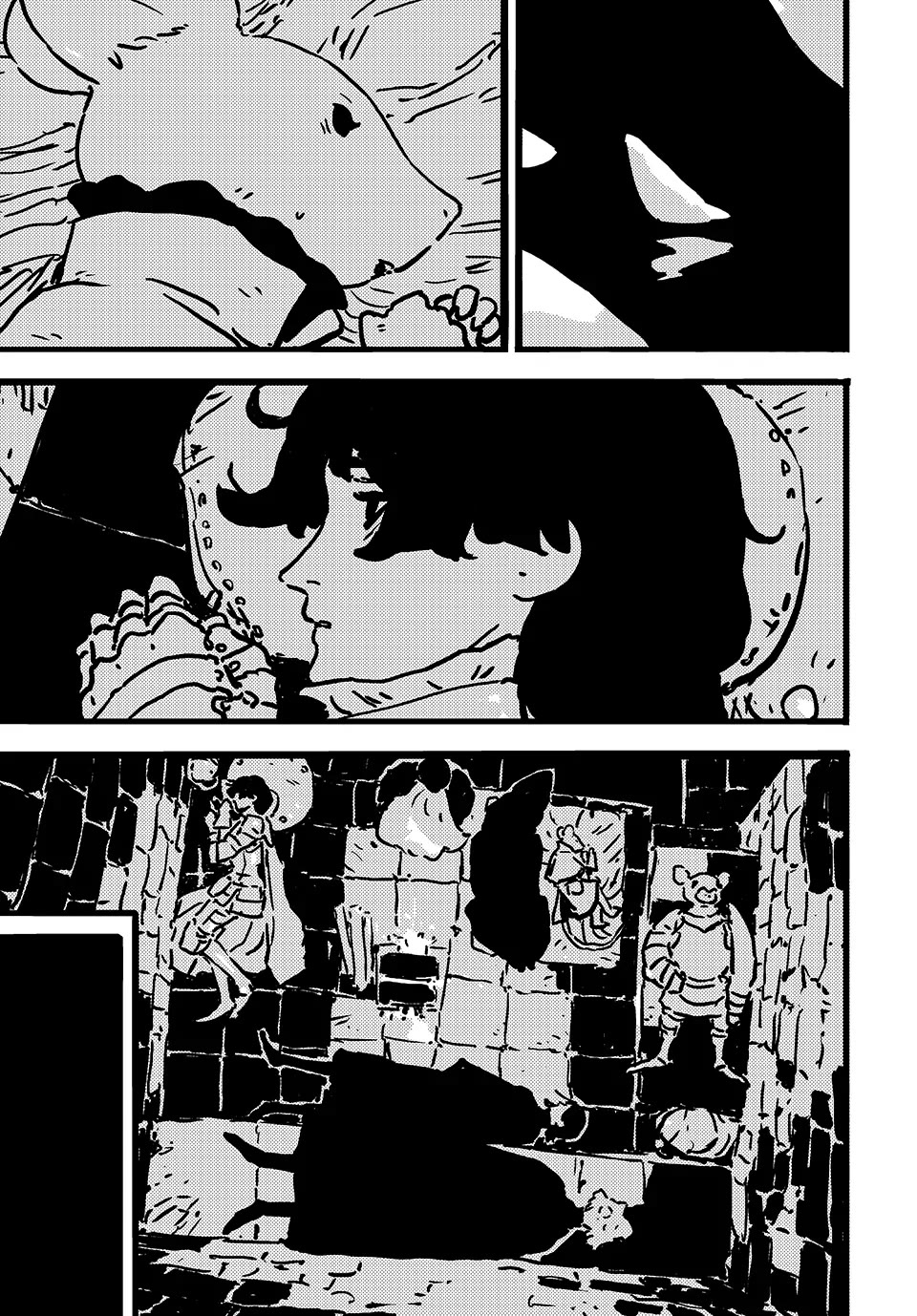 Tower Dungeon Chapter 14 page 3 - Chapter 14: A PROCESSION OF WARRIORS CHALLENGING THE DARKNESS