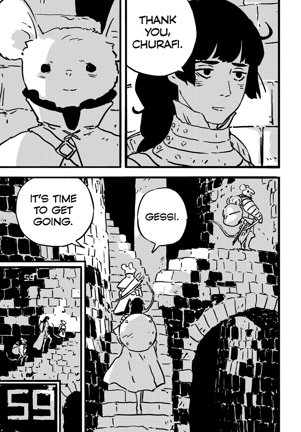 Tower Dungeon Chapter 14 page 31 - Chapter 14: A PROCESSION OF WARRIORS CHALLENGING THE DARKNESS