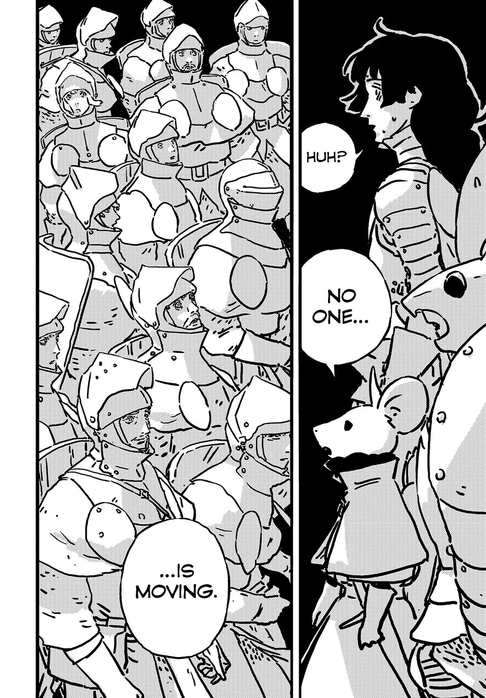 Tower Dungeon Chapter 14 page 33 - Chapter 14: A PROCESSION OF WARRIORS CHALLENGING THE DARKNESS
