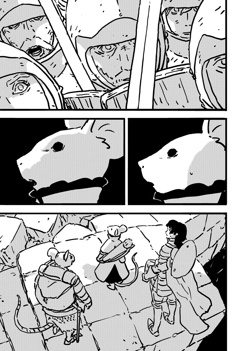 Tower Dungeon Chapter 14 page 34 - Chapter 14: A PROCESSION OF WARRIORS CHALLENGING THE DARKNESS