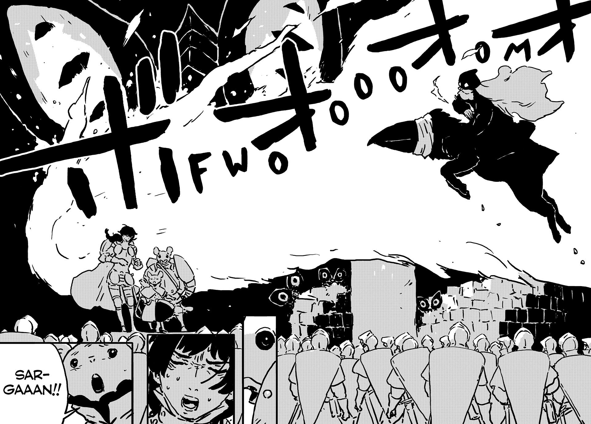 Tower Dungeon Chapter 14 page 38 - Chapter 14: A PROCESSION OF WARRIORS CHALLENGING THE DARKNESS