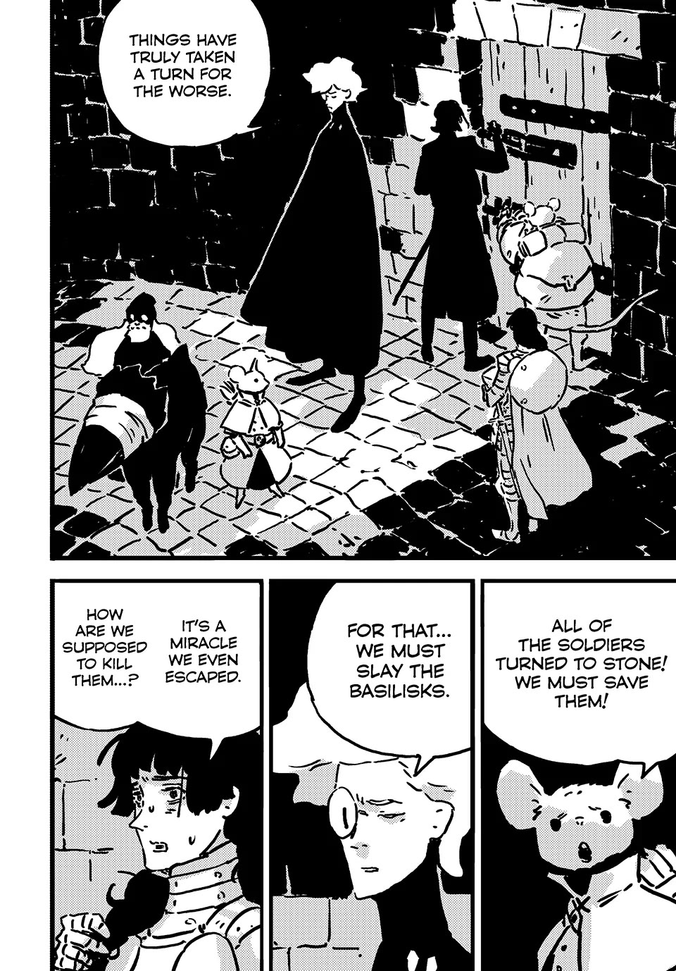 Tower Dungeon Chapter 15 page 2 - Chapter 15: BURNT OUT MAGIC AND THE VOW TO PROTECT