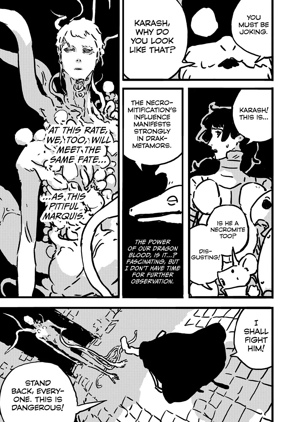 Tower Dungeon Chapter 15 page 20 - Chapter 15: BURNT OUT MAGIC AND THE VOW TO PROTECT