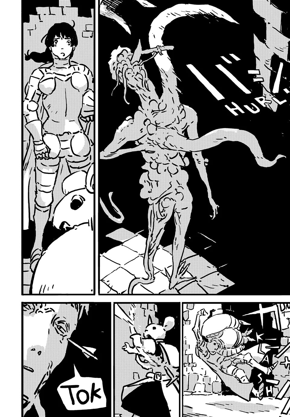 Tower Dungeon Chapter 15 page 23 - Chapter 15: BURNT OUT MAGIC AND THE VOW TO PROTECT