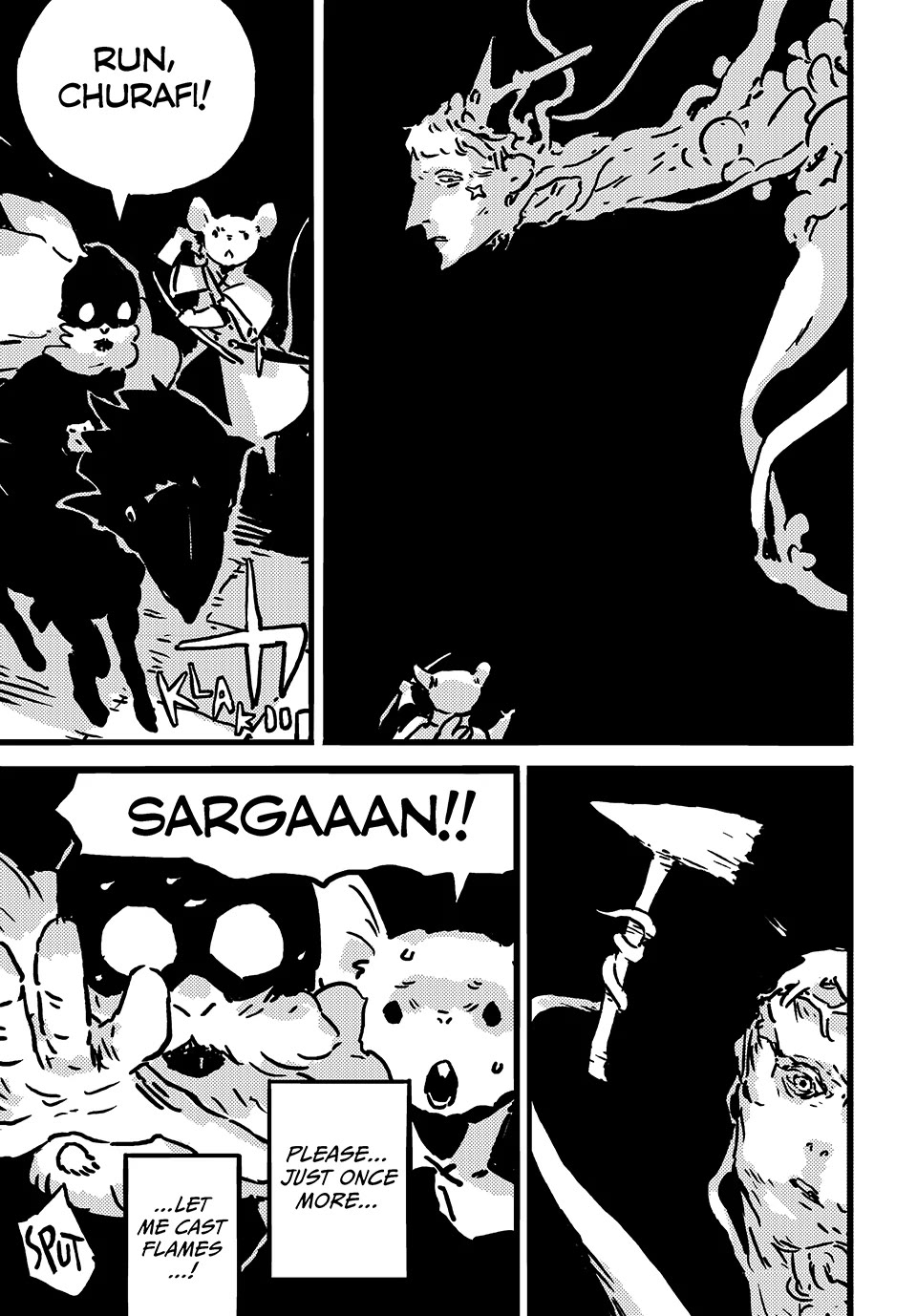 Tower Dungeon Chapter 15 page 24 - Chapter 15: BURNT OUT MAGIC AND THE VOW TO PROTECT