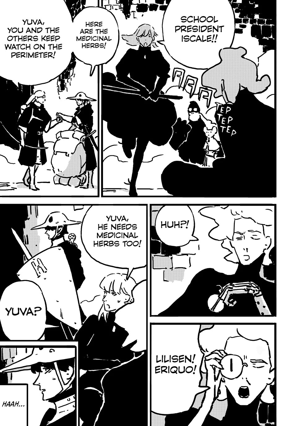 Tower Dungeon Chapter 15 page 28 - Chapter 15: BURNT OUT MAGIC AND THE VOW TO PROTECT