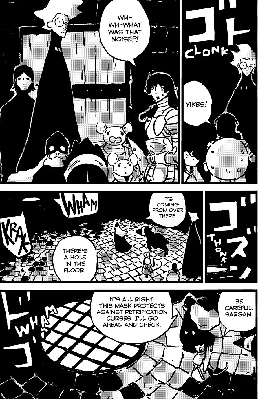 Tower Dungeon Chapter 15 page 3 - Chapter 15: BURNT OUT MAGIC AND THE VOW TO PROTECT