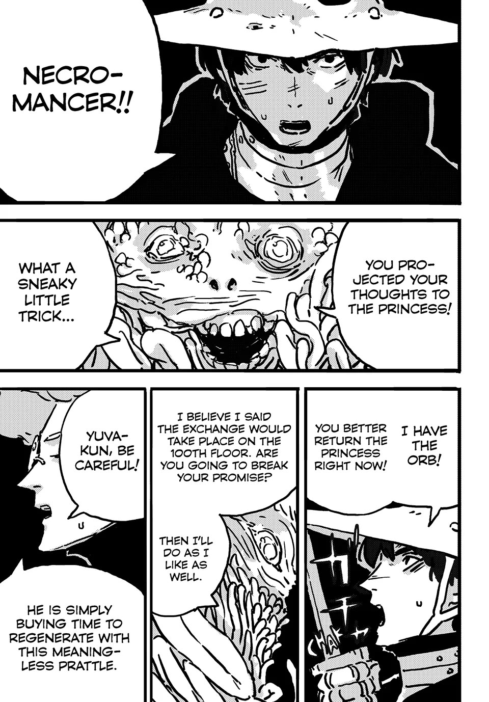 Tower Dungeon Chapter 15 page 32 - Chapter 15: BURNT OUT MAGIC AND THE VOW TO PROTECT