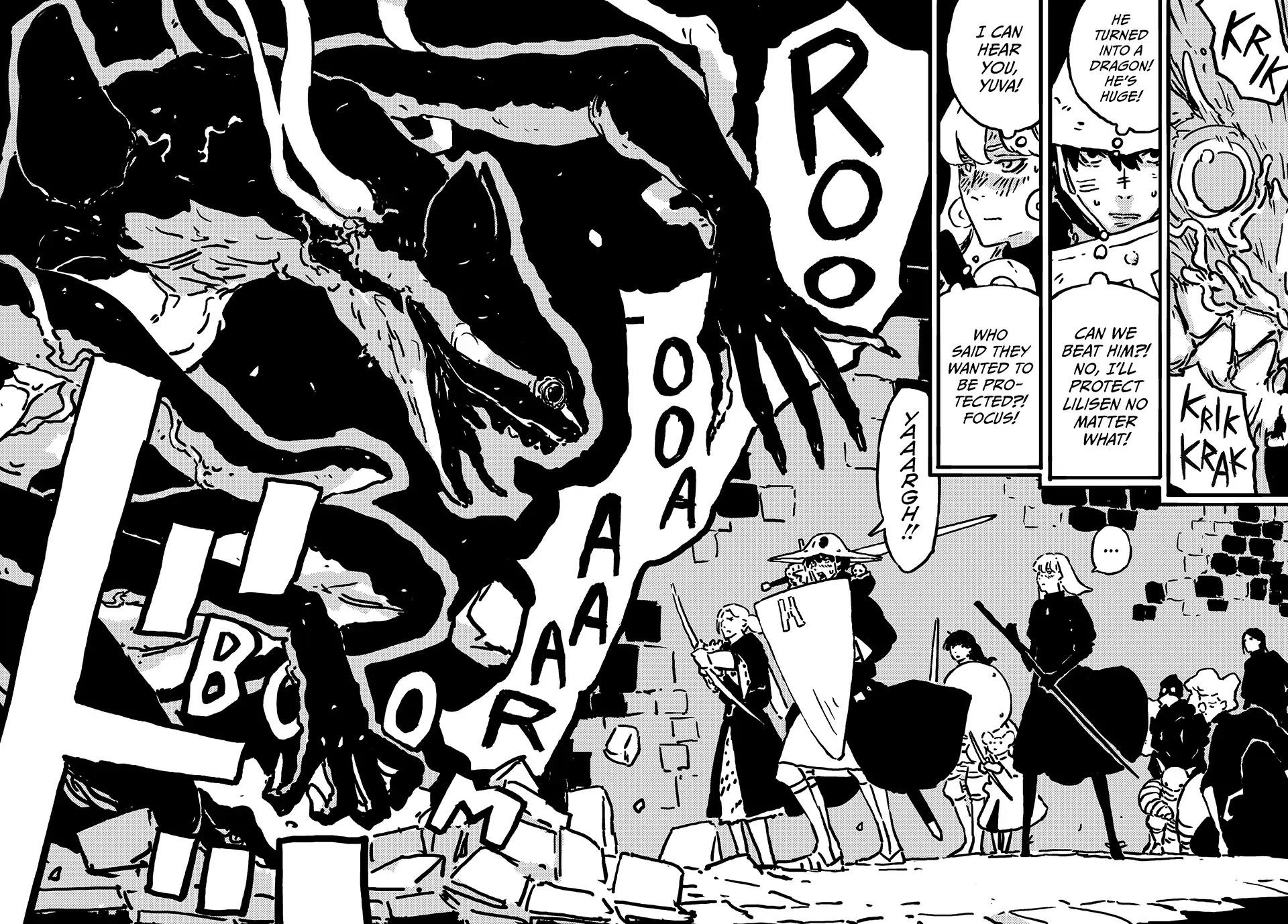 Tower Dungeon Chapter 15 page 33 - Chapter 15: BURNT OUT MAGIC AND THE VOW TO PROTECT