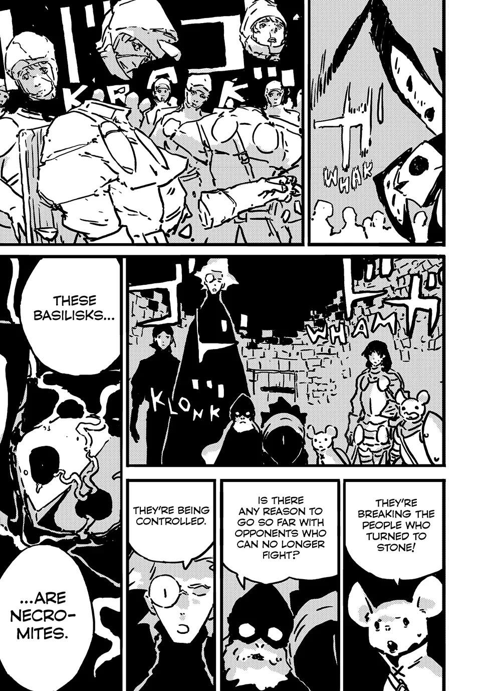 Tower Dungeon Chapter 15 page 5 - Chapter 15: BURNT OUT MAGIC AND THE VOW TO PROTECT
