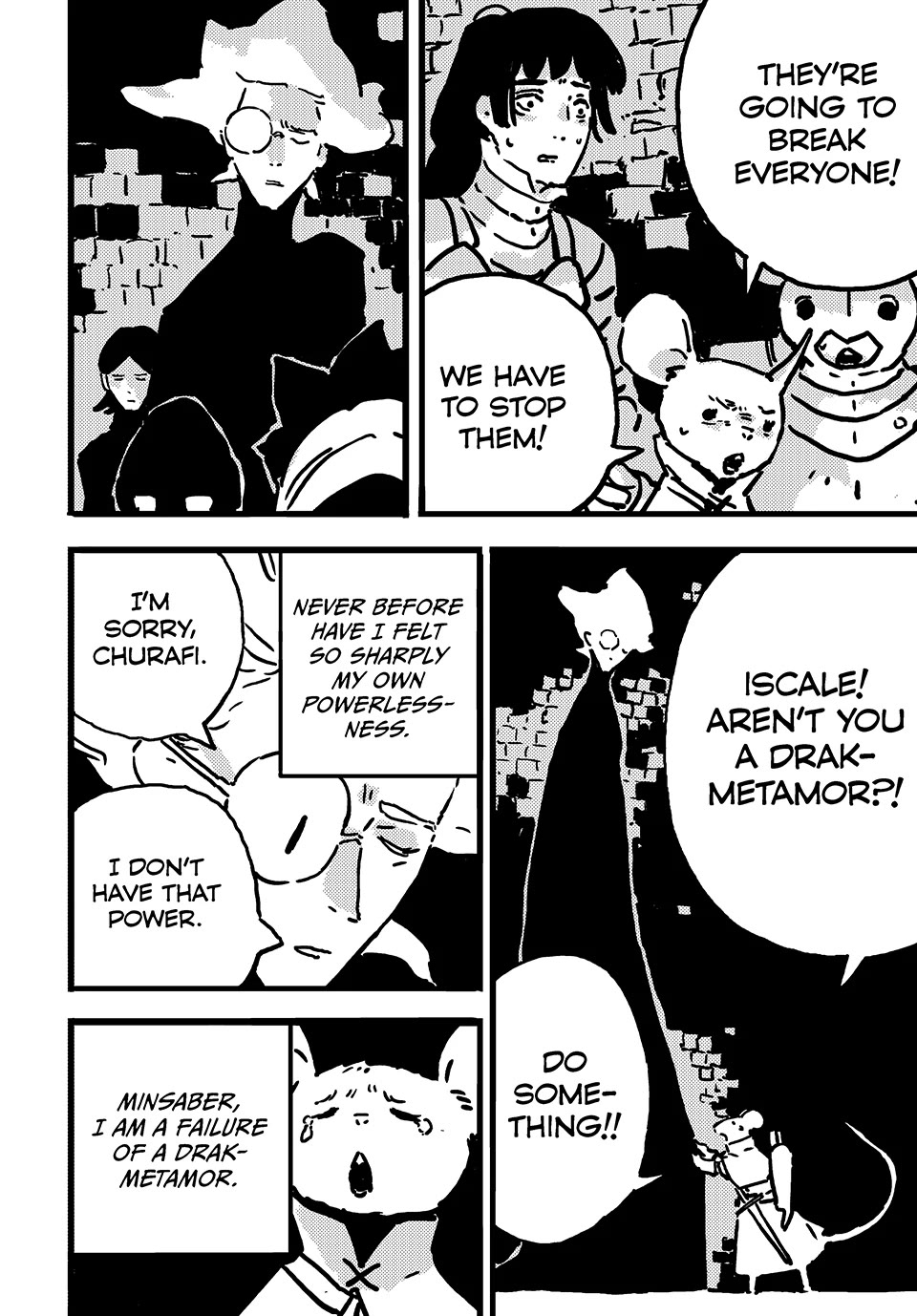 Tower Dungeon Chapter 15 page 6 - Chapter 15: BURNT OUT MAGIC AND THE VOW TO PROTECT