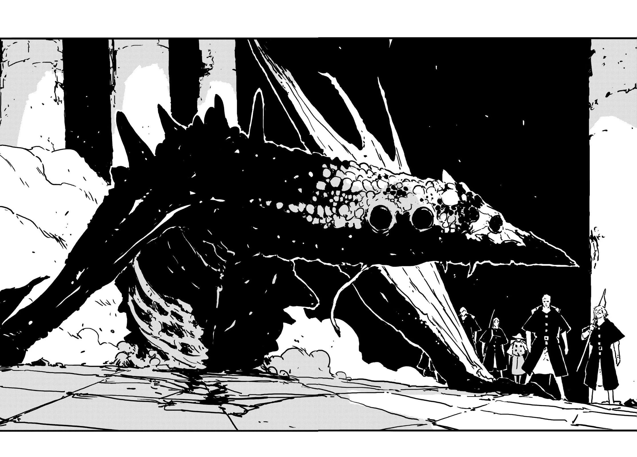 Tower Dungeon Chapter 2 page 14 - Chapter 2: The Half-A-Dragon and the Fire Mage