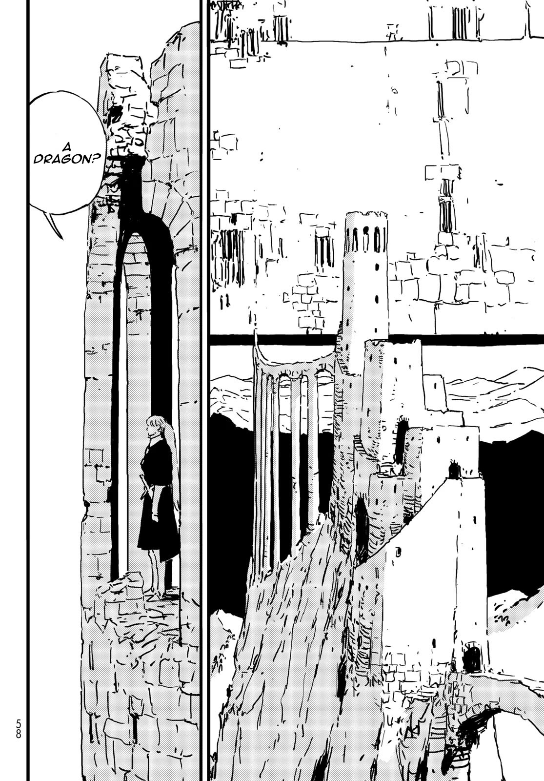 Tower Dungeon Chapter 2 page 19 - Chapter 2: The Half-A-Dragon and the Fire Mage