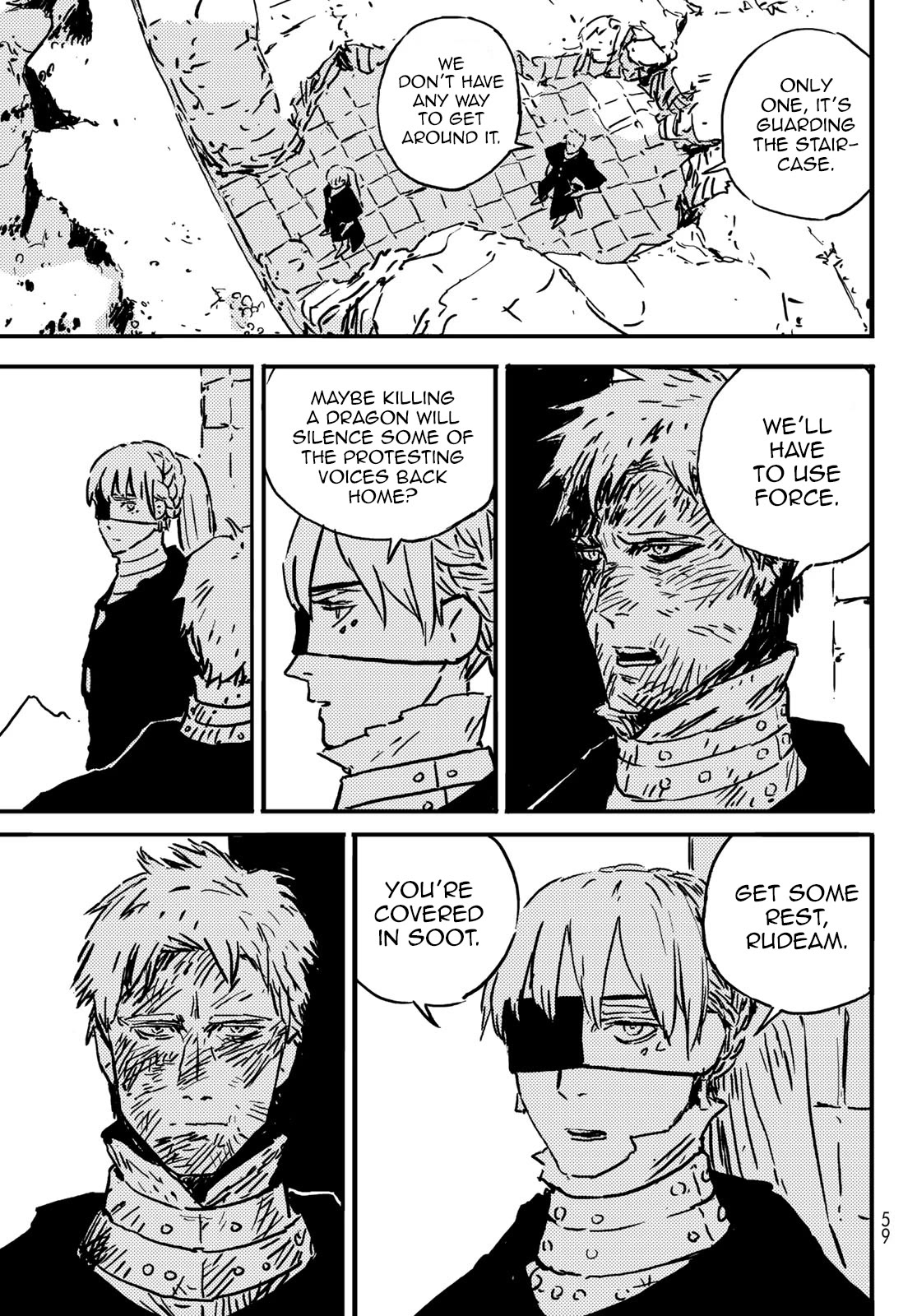Tower Dungeon Chapter 2 page 20 - Chapter 2: The Half-A-Dragon and the Fire Mage