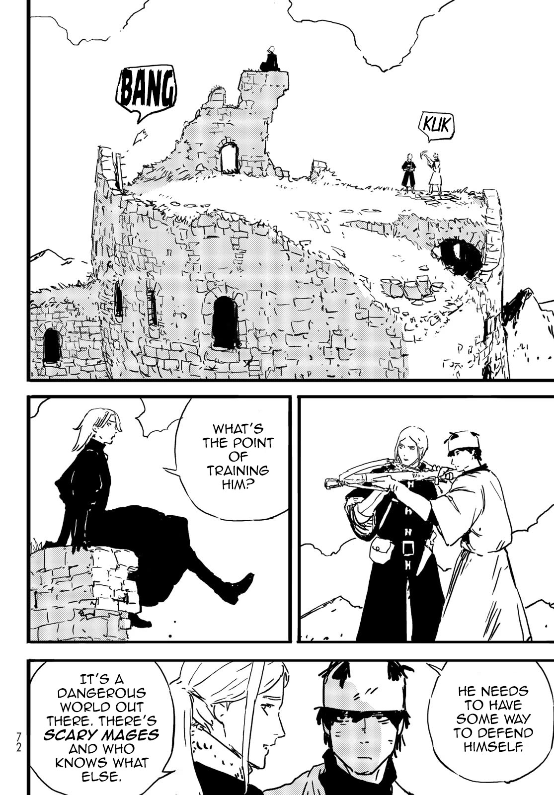 Tower Dungeon Chapter 2 page 33 - Chapter 2: The Half-A-Dragon and the Fire Mage