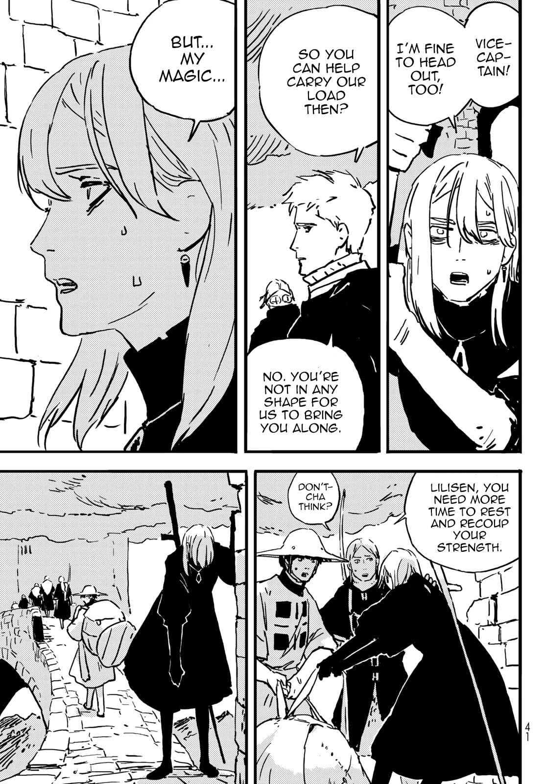 Tower Dungeon Chapter 2 page 4 - Chapter 2: The Half-A-Dragon and the Fire Mage
