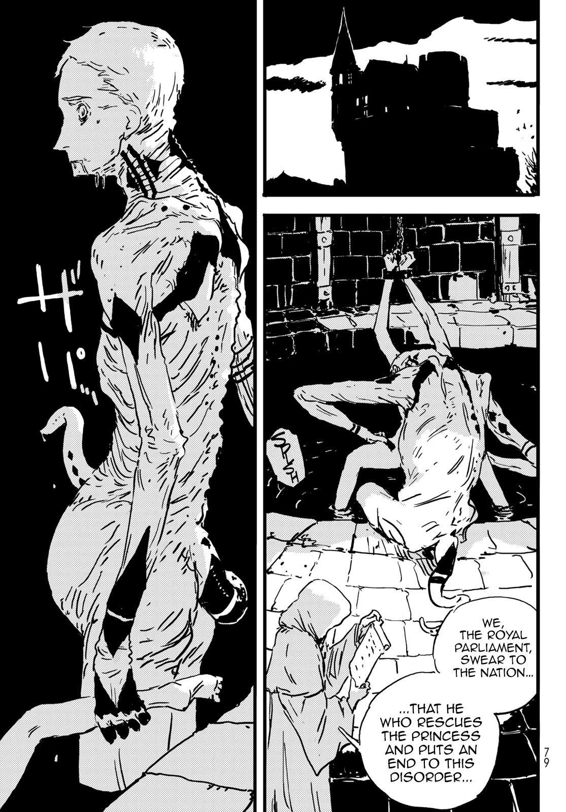 Tower Dungeon Chapter 2 page 40 - Chapter 2: The Half-A-Dragon and the Fire Mage