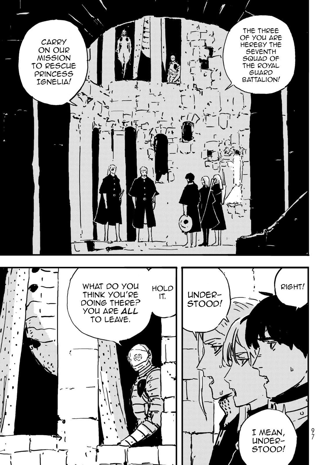 Tower Dungeon Chapter 2 page 58 - Chapter 2: The Half-A-Dragon and the Fire Mage