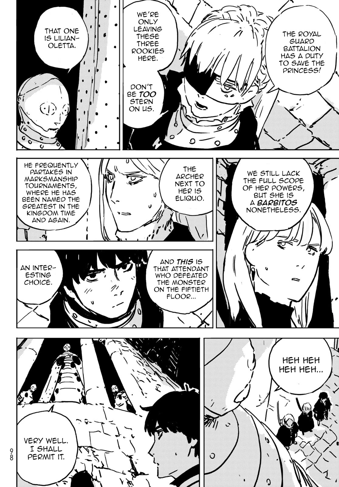 Tower Dungeon Chapter 2 page 59 - Chapter 2: The Half-A-Dragon and the Fire Mage
