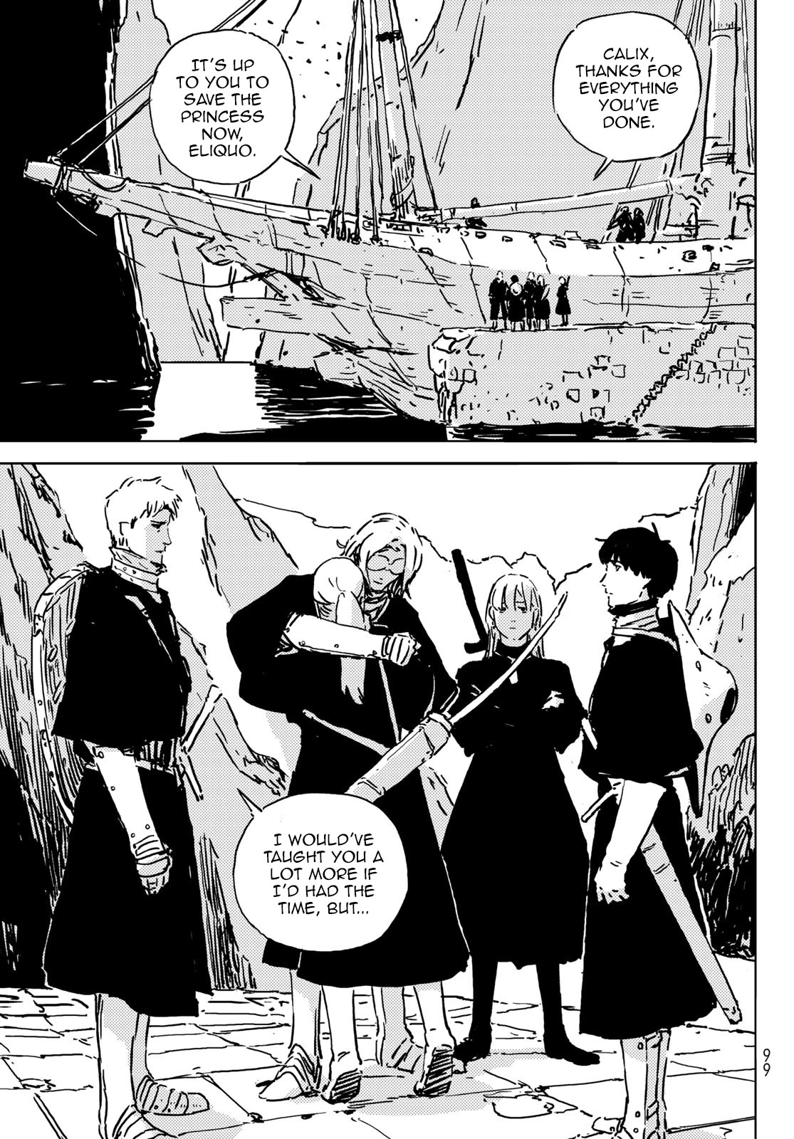 Tower Dungeon Chapter 2 page 60 - Chapter 2: The Half-A-Dragon and the Fire Mage