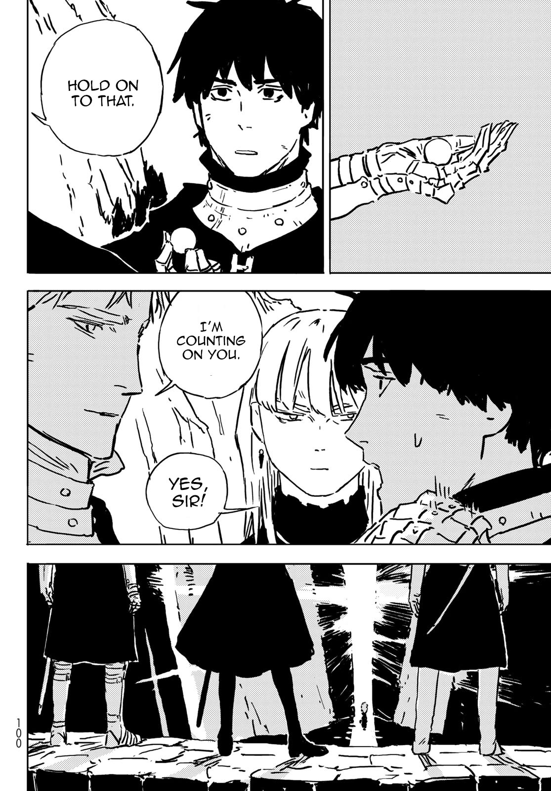 Tower Dungeon Chapter 2 page 61 - Chapter 2: The Half-A-Dragon and the Fire Mage