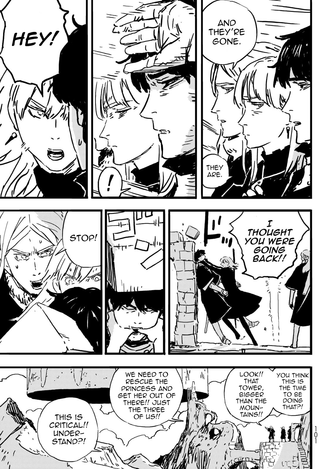 Tower Dungeon Chapter 2 page 62 - Chapter 2: The Half-A-Dragon and the Fire Mage