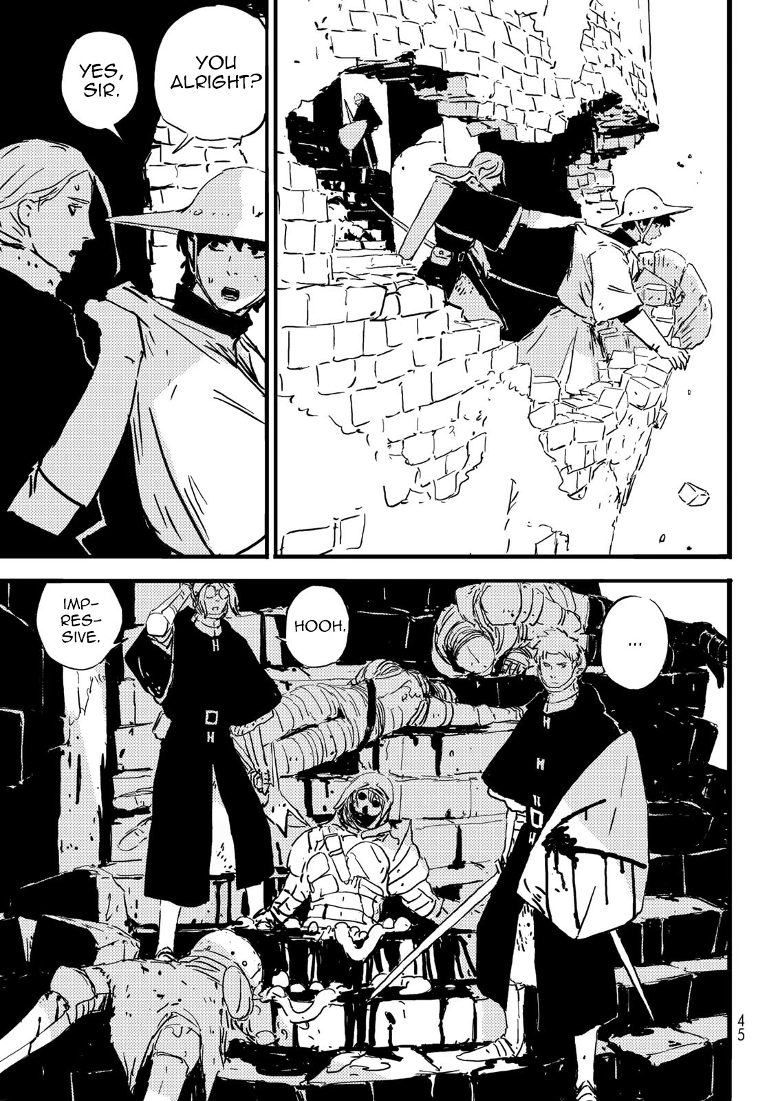 Tower Dungeon Chapter 2 page 8 - Chapter 2: The Half-A-Dragon and the Fire Mage