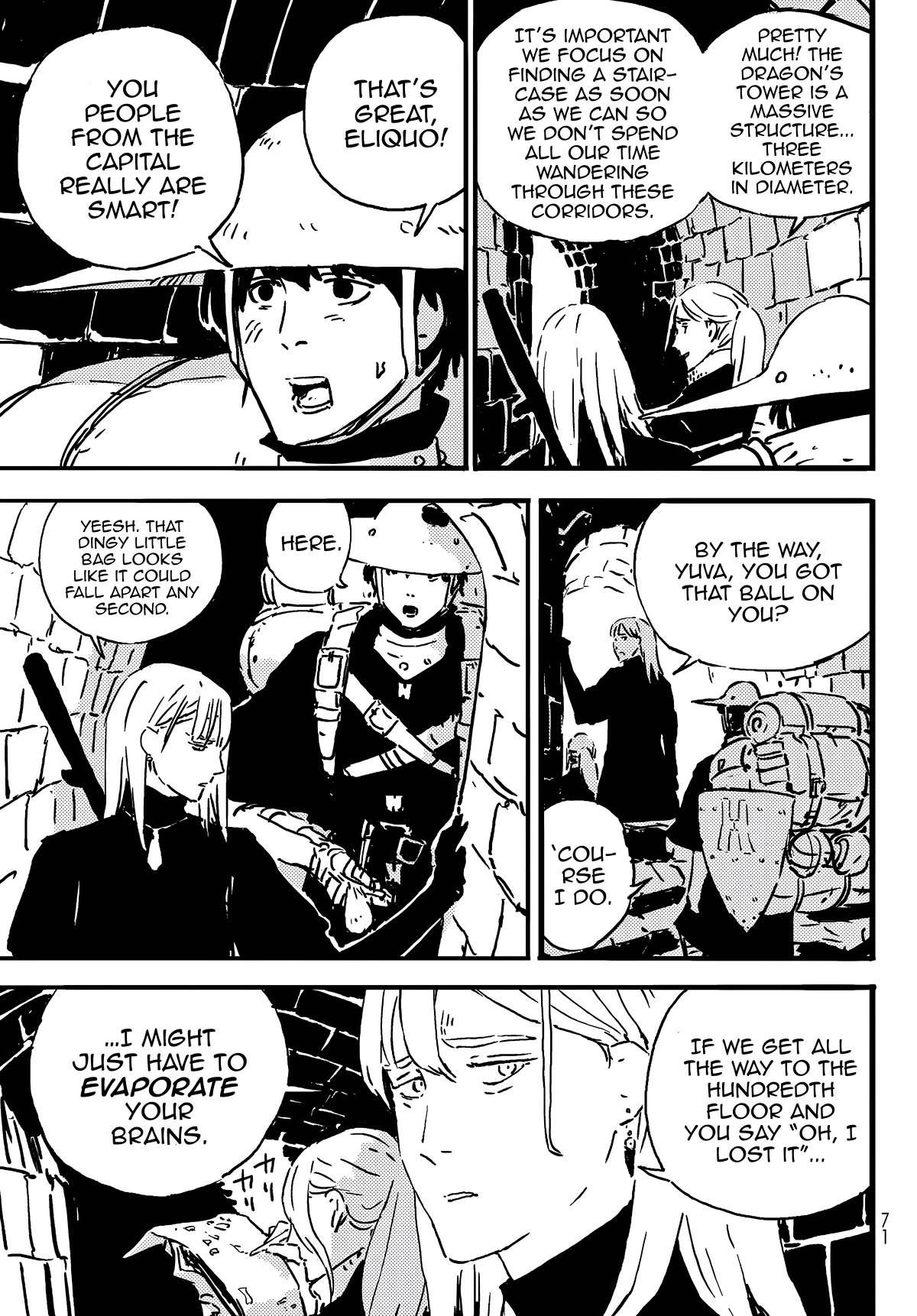 Tower Dungeon Chapter 3 page 7 - Chapter 3: Squad Leader Eliquo's Woes