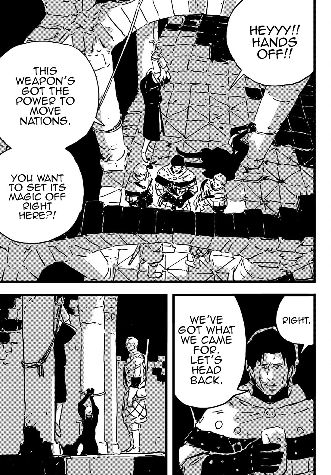 Tower Dungeon Chapter 7 page 7 - Chapter 7: Yuva, Renowned Thrower of Salt
