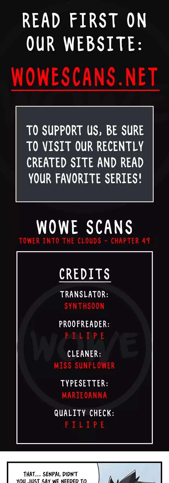 Tower into the Clouds Chapter 50 page 1 - Chapter 50