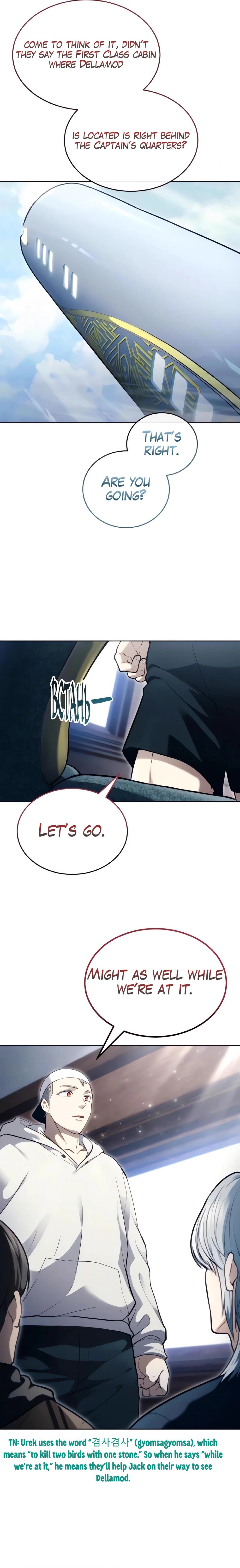 Tower of God: Urek's Ascent Chapter 61 page 12 - Chapter 61: The Guardian of The Well and Dellamod (Part 1)