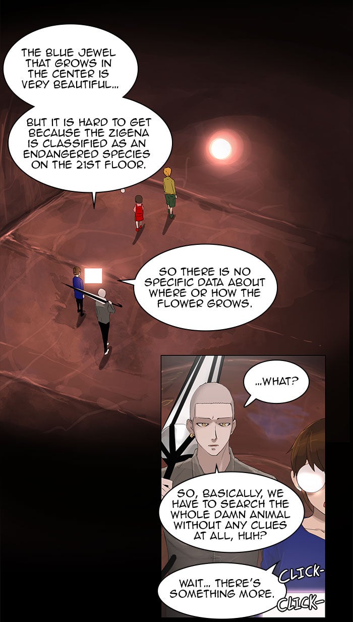 Tower of God manga, chapter 110, page 16 of 60