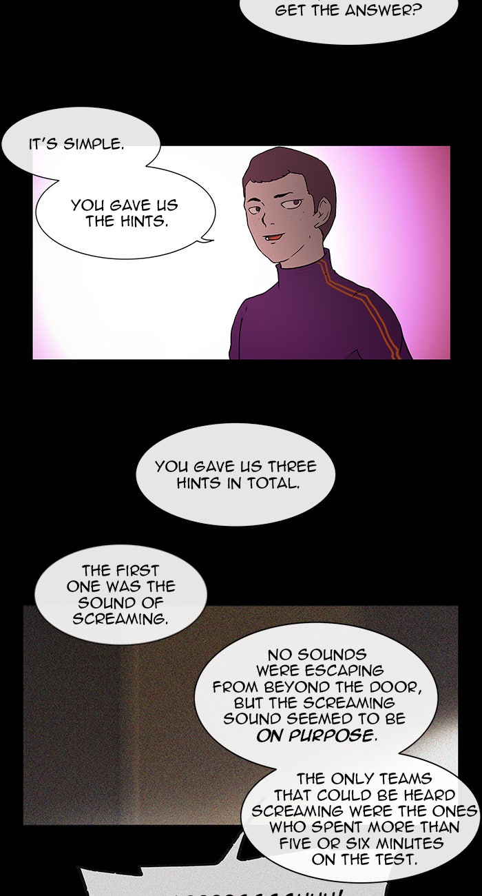 Tower of God manga, chapter 14, page 41 of 58