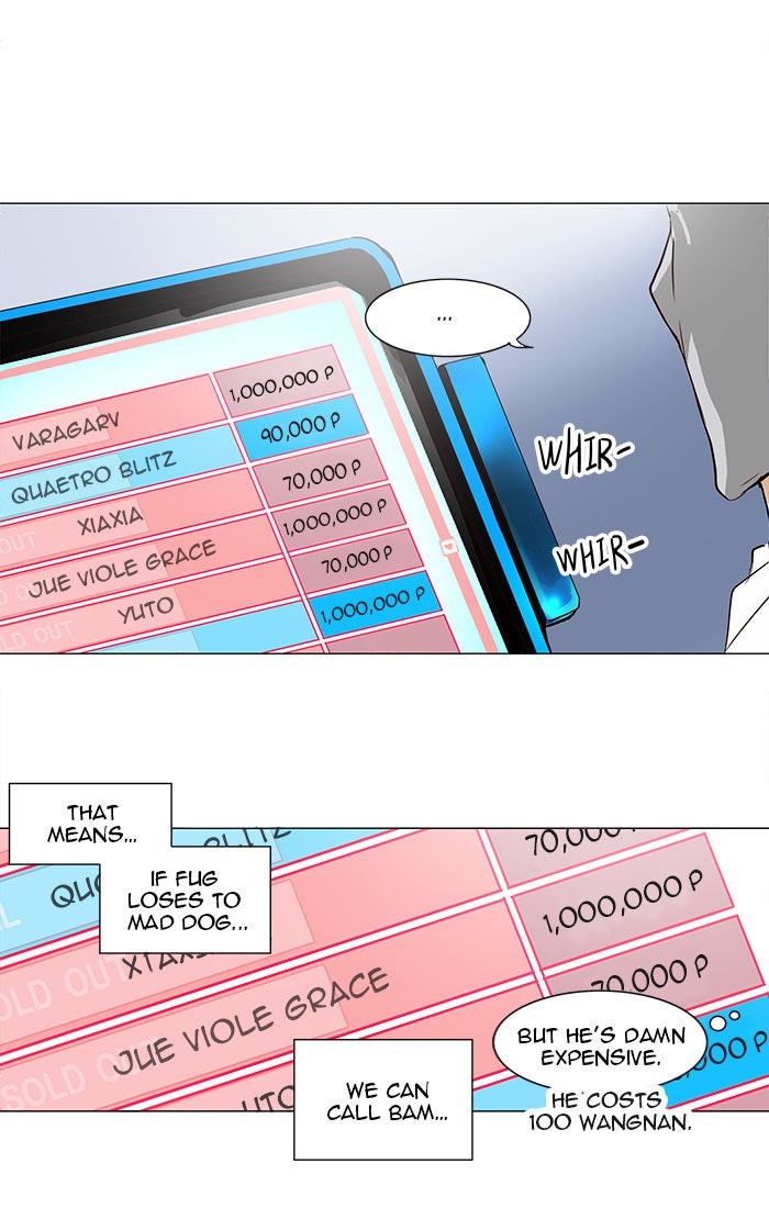 Tower of God manga, chapter 162, page 35 of 58