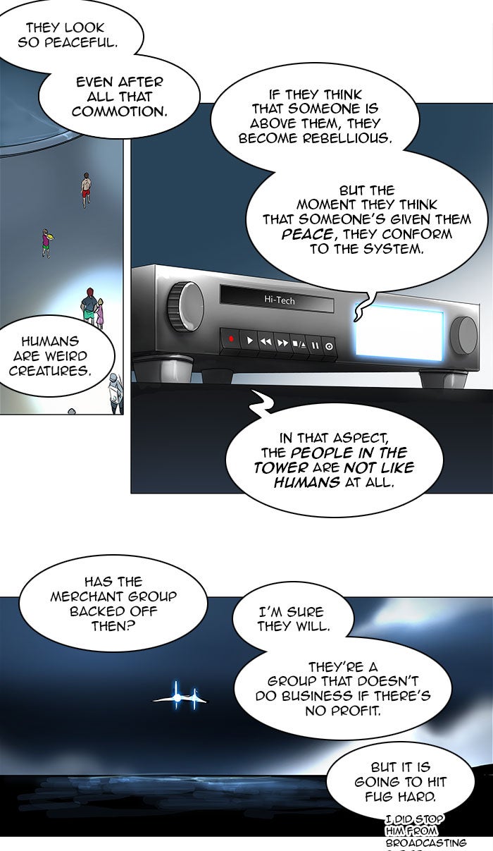 Tower of God manga, chapter 187, page 33 of 37