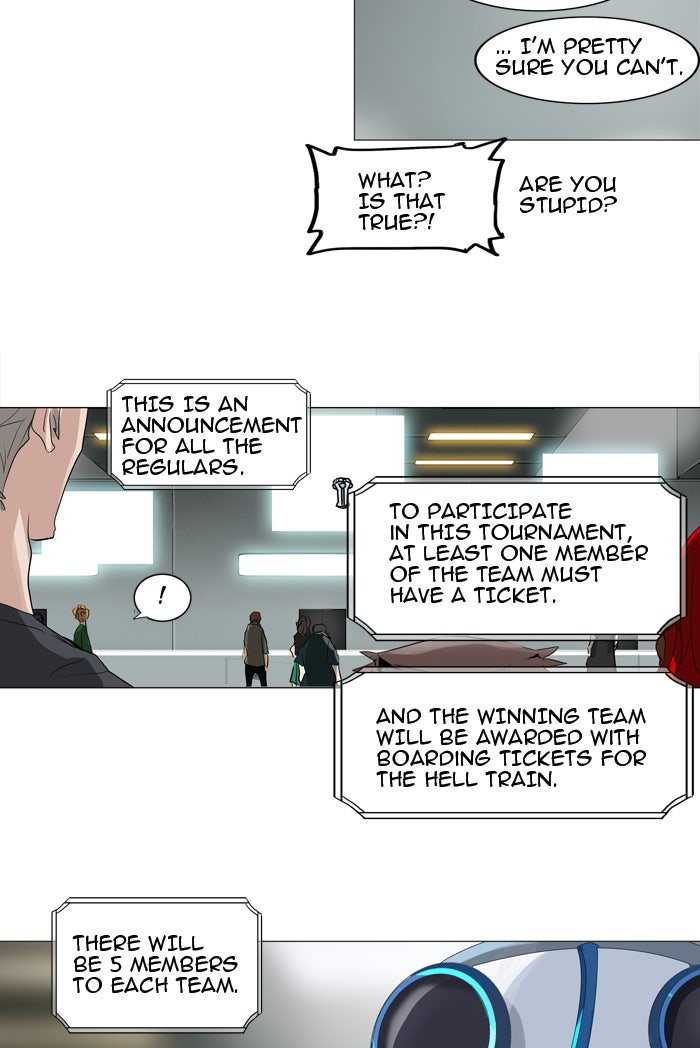 Tower of God manga, chapter 205, page 39 of 44