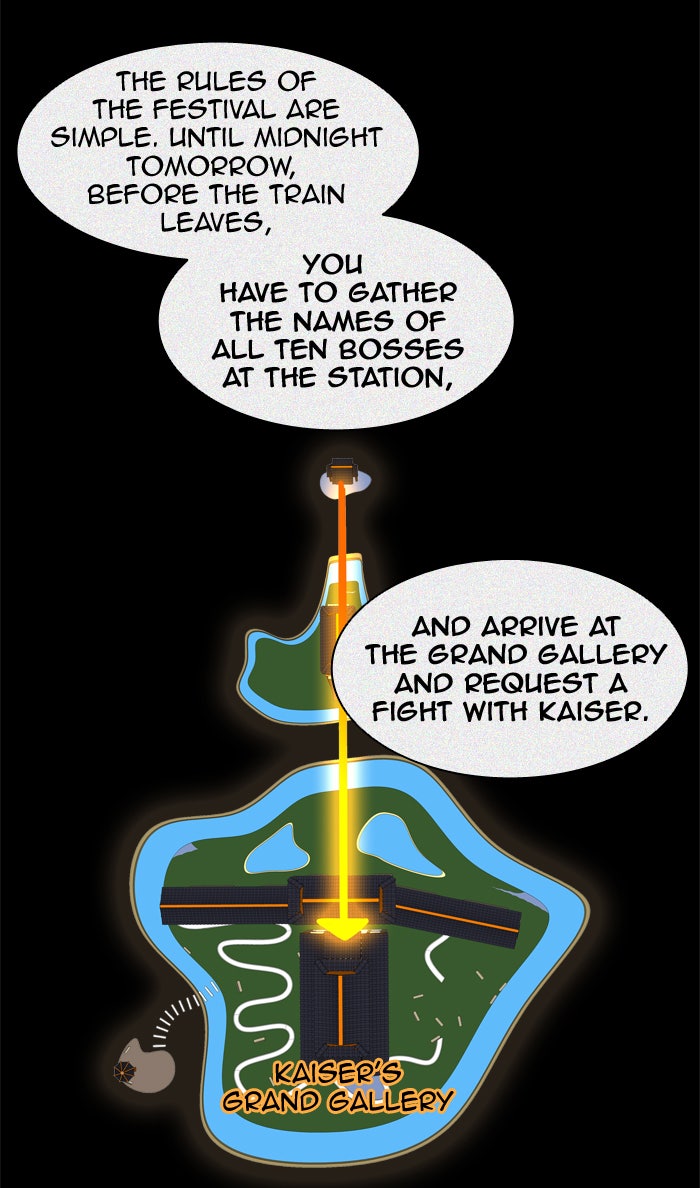 Tower of God manga, chapter 283, page 74 of 113