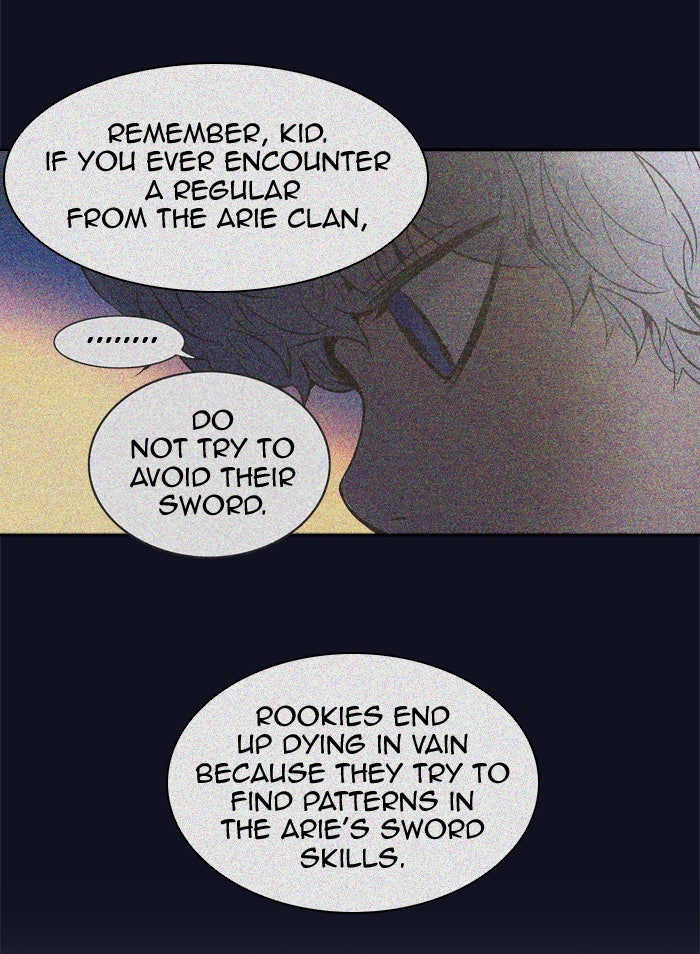 Tower of God manga, chapter 291, page 34 of 107