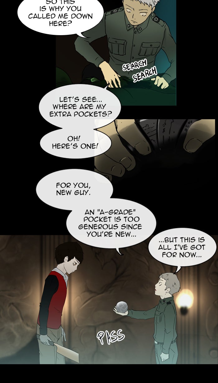 Tower of God manga, chapter 3, page 36 of 76