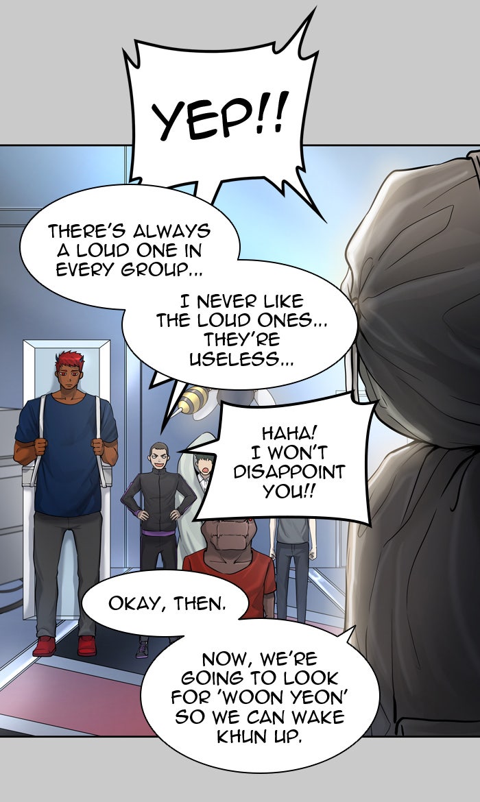 Tower of God manga, chapter 418, page 74 of 131