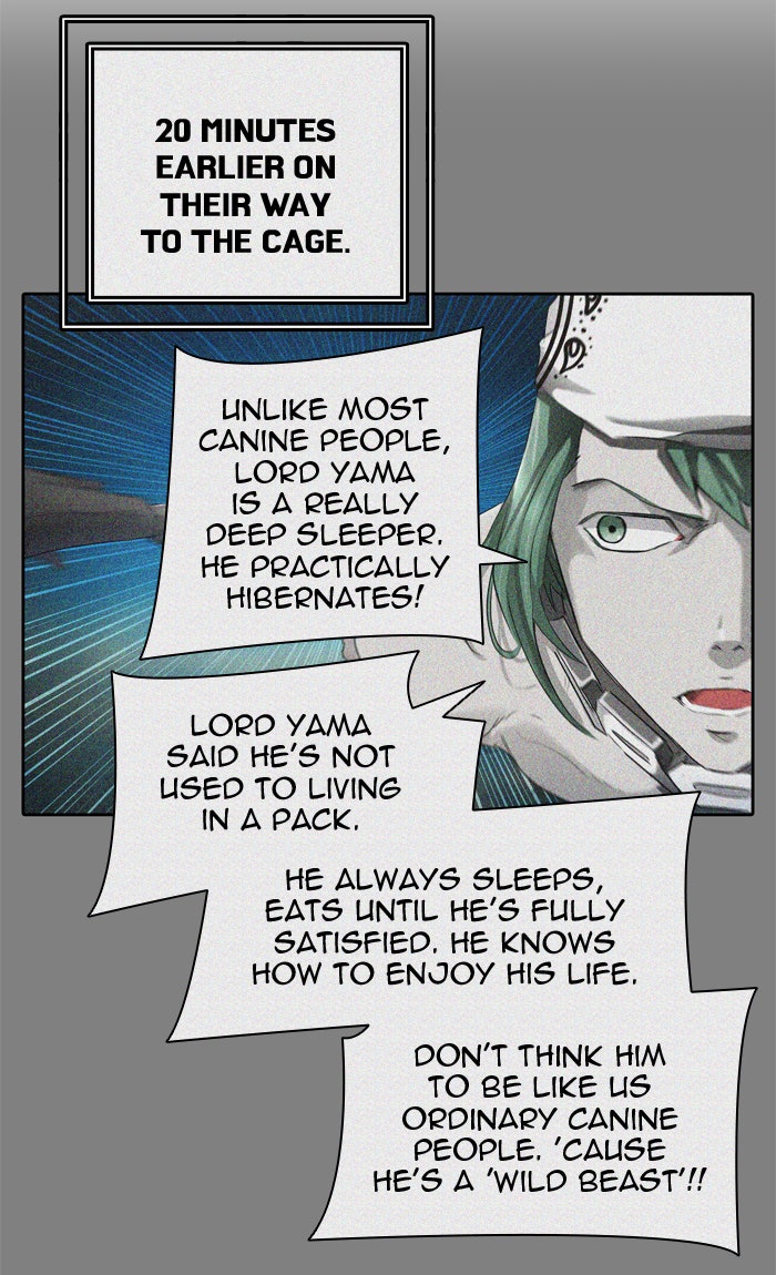 Tower of God manga, chapter 434, page 63 of 105
