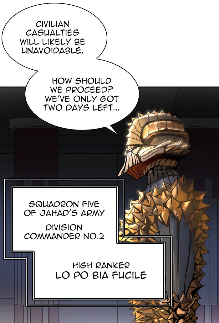 Tower of God manga, chapter 449, page 110 of 114