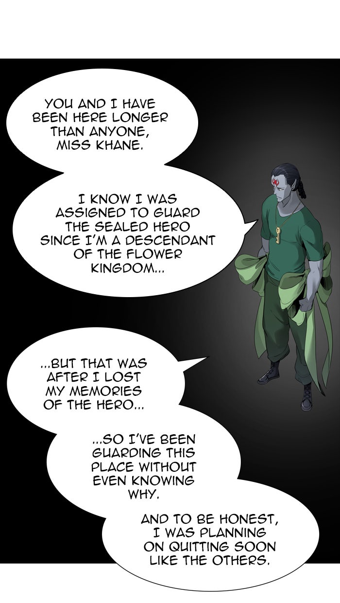 Tower of God manga, chapter 458, page 105 of 117