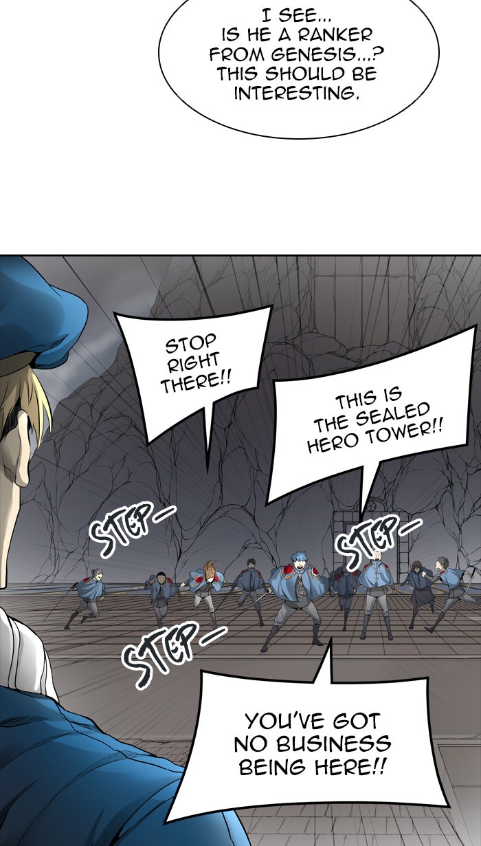 Tower of God manga, chapter 458, page 57 of 117
