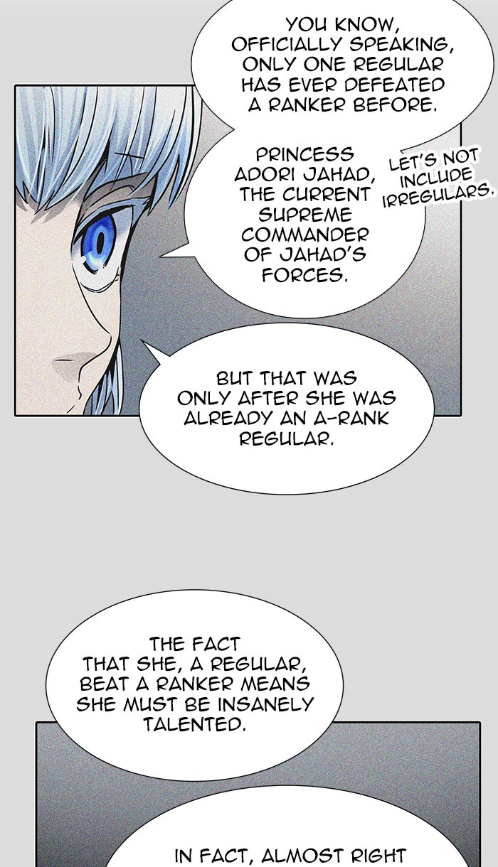 Tower of God manga, chapter 467, page 77 of 102