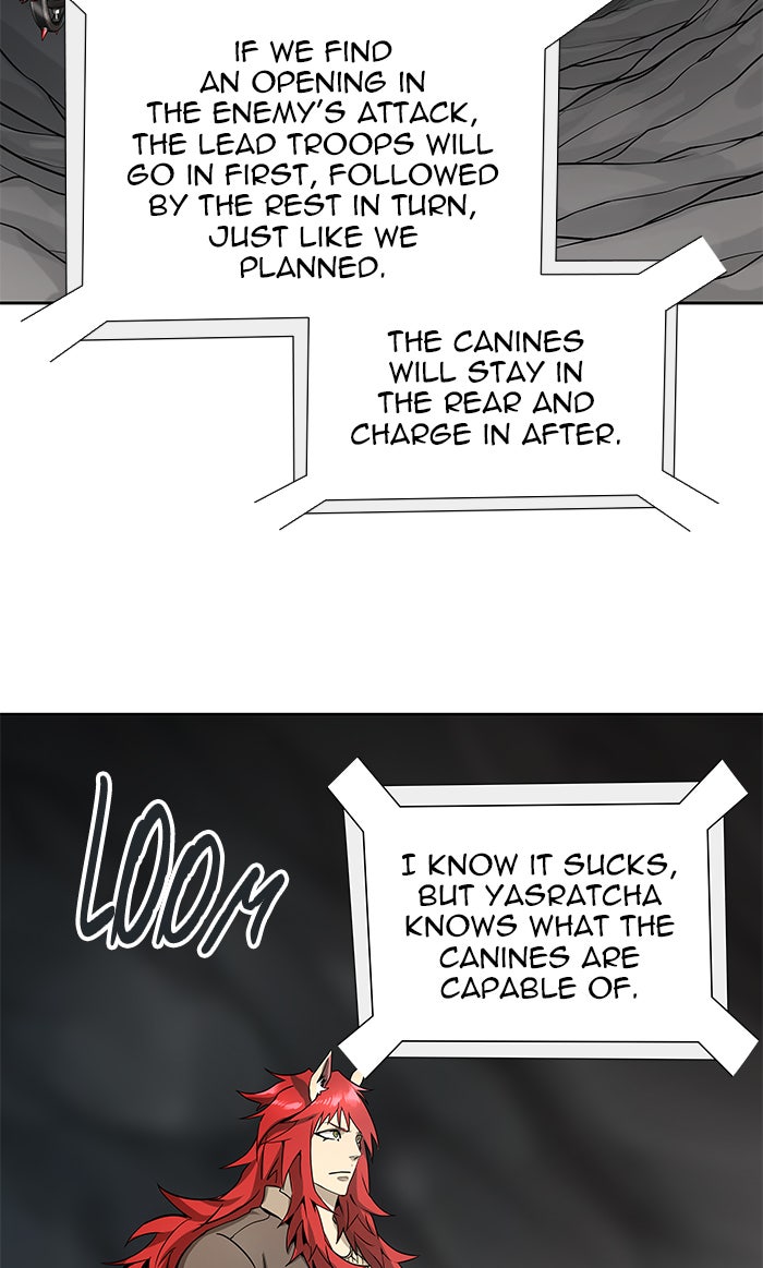 Tower of God manga, chapter 484, page 110 of 125