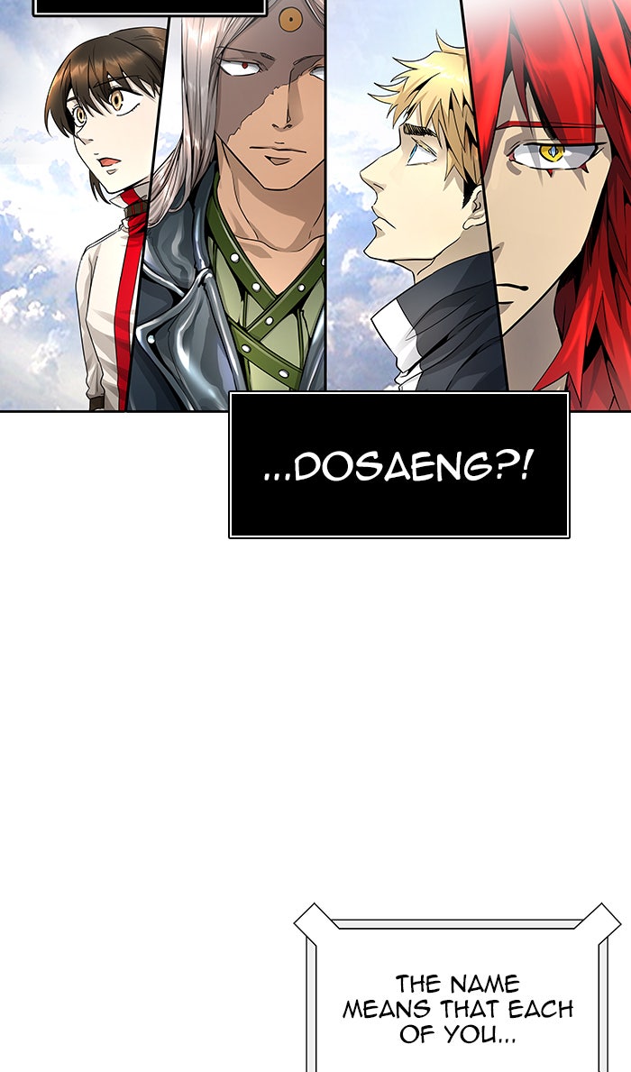 Tower of God manga, chapter 486, page 110 of 149