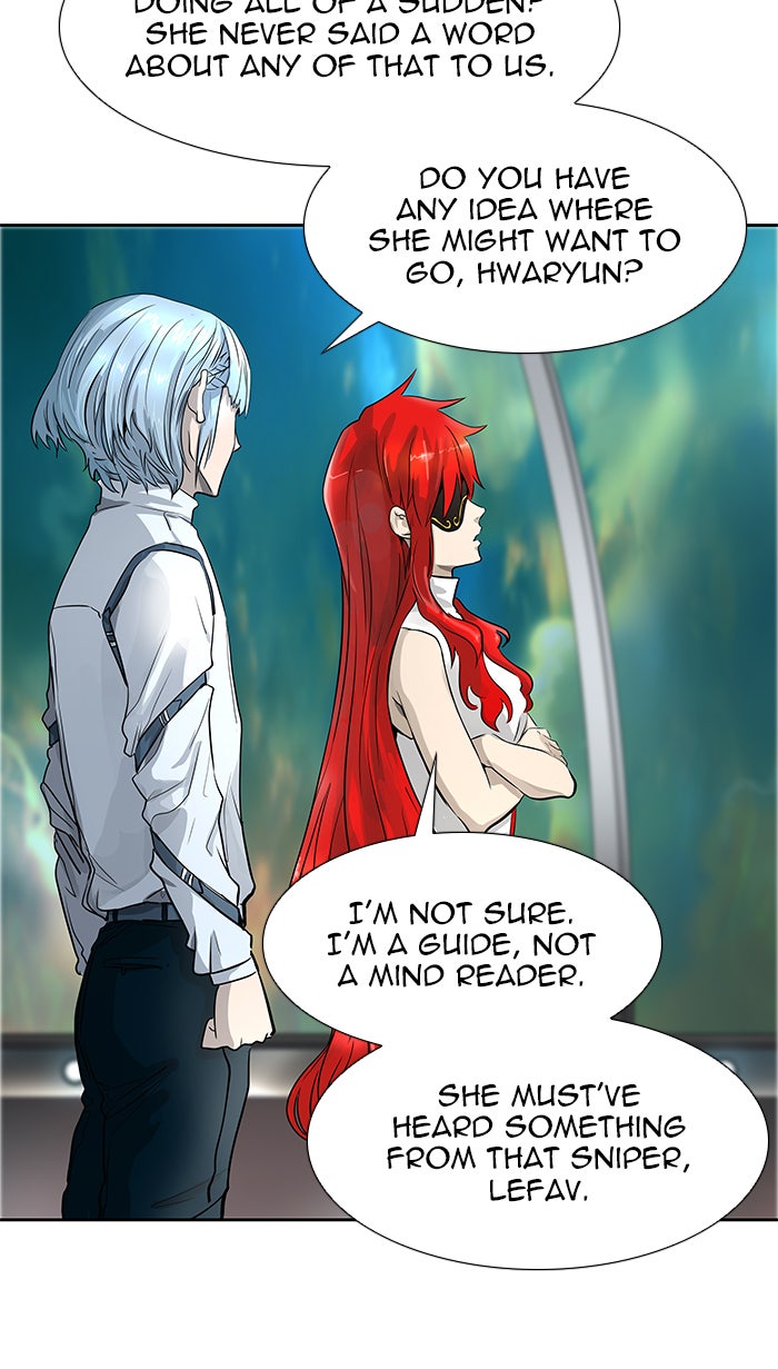 Tower of God manga, chapter 486, page 57 of 149